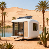 Module préfabriqué mobile : Petite maison compacte et élégante pour toutes les localisations