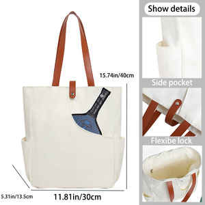 Mochila Impermeable de Tela para Raqueta de Tenis para Hombre y Mujer, Bolsa de Hombro Individual para Deportes al Aire Libre, Artículo Popular - Product Image 1