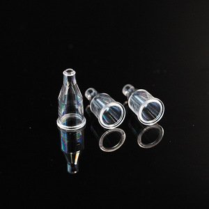 Nokang Transparent Glass Sample <b>Cups</b> Small <b>Large</b> Screw Top Portable Laboratory Use - Product Image 3