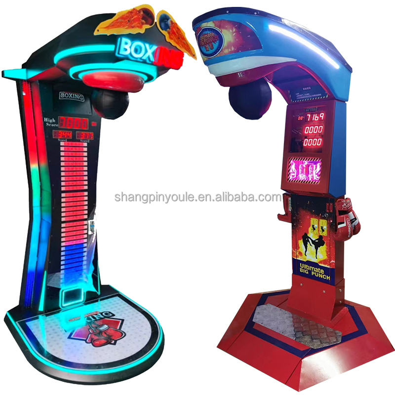 Customized Punch Bag Arcade Machine for Indoor Sports
