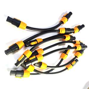 Cordon d'alimentation pour éclairage LED extérieur Powercon TRUE1 <span class=keywords><strong>M</strong></span>/F 3x1.5mm2 H07RN-F IP65 pour les endroits humides et l'utilisation sur scène - Product Image 1