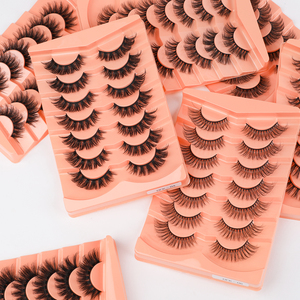 Faux <span class=keywords><strong>cils</strong></span> Style moelleux 7 paires plateau volume doux <span class=keywords><strong>cils</strong></span> Faux vison pleine bande <span class=keywords><strong>cils</strong></span> faits à la main Style naturel faux <span class=keywords><strong>cils</strong></span> - Product Image 6