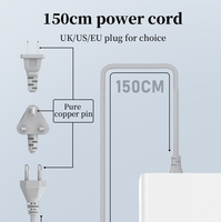 LDNIO Q605 Portable Desktop 120W qc3.0 charge rapide multi port usb chargeur type c usb-c PD charge rapide pour plusieurs appareils