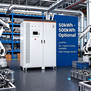 แบตเตอรี่ลิเธียมแรงดันสูง ZHENTUO ZTGY 105kW 241kWh LiFePO4 พร้อมระบบระบายความร้อนด้วยของเหลว IP65 สำหรับการจัดเก็บพลังงานเชิงพาณิชย์และอุตสาหกรรม - Product Image 1