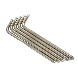 Clé Torx de sécurité de type L T10 avec trou, clé étoile anti-effraction, clé Torx Allen antivol, outil manuel - Product Image 3