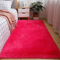 Tapis de salon moelleux et duveteux à prix d'usine en vente chaude