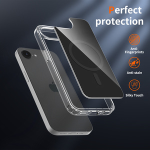 Funda Negra Anti-Rayones para <span class=keywords><strong>iPhone</strong></span> 17e de Fábrica con Cubierta Trasera de Color Puro, Magnética, Resistente a Impactos, Personalizada, Venta al Por Mayor - Product Image 2