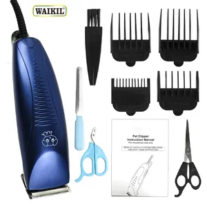 WAIKIL Professional Pet Dog Clippers Hair Trimmer Animal Grooming Cat Cutters Horse Haircut Machine Pet Shop Beauty Trim Suit
