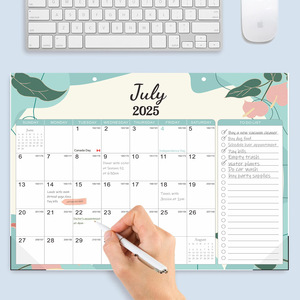 July 2025-December 2026 treo lịch trình thiết kế ghi chú có sẵn lịch làm việc tối giản hiện đại giống như gel - Product Image 2