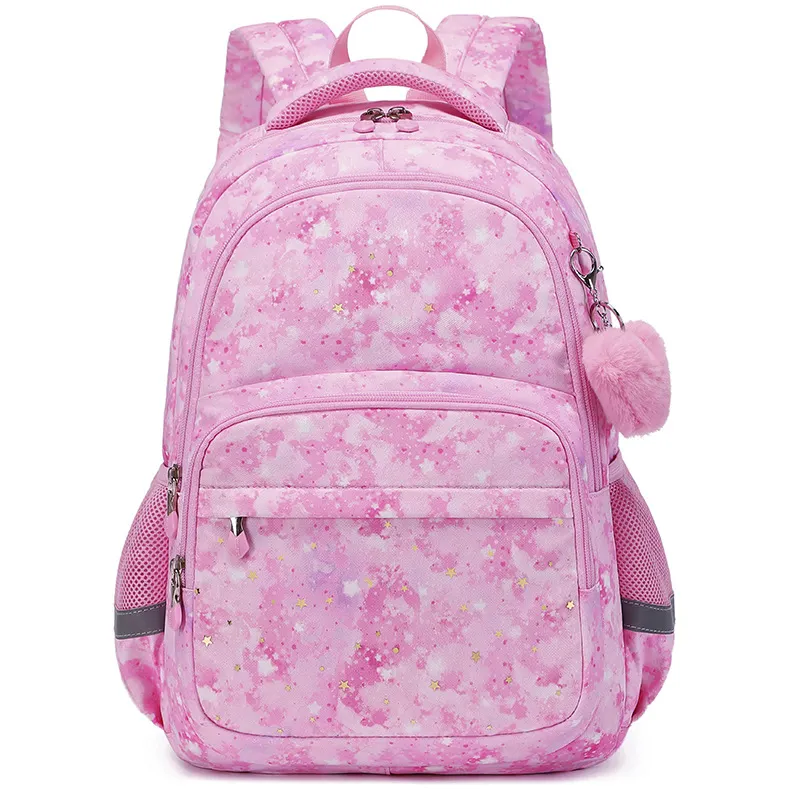 Vente en gros de sacs à dos pour enfants, beau sac à dos imperméable avec logo personnalisé, sac d'école pour filles, enfants