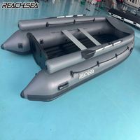 Bateau à réaction de 470 cm pour 8 personnes avec pont gonflable pour la pêche et le sauvetage Reachsea OEM ODM