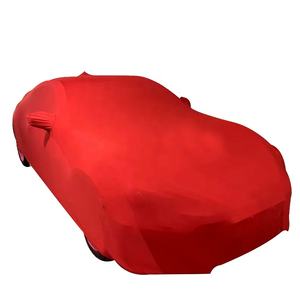 Telo Copriauto Integrale Universale Personalizzato in Velluto Elasticizzato Antivento e Antipolvere per Interni con Protezione UV e Reiezione IR del 90% e Logo Personalizzato - Product Image 6