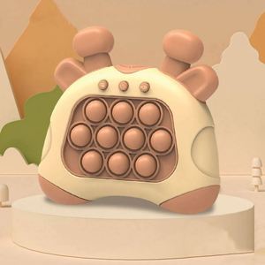 Electronic Fast Push <b>Game</b> <b>Puzzle</b> Popit Light Push Silicone Plastic Training Bubble Pop ADHD Toy - Product Image 4