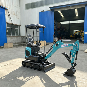Mini Excavadora Hidráulica de 1.7 Toneladas, Excavadora Compacta de Orugas para Trabajos Agrícolas - Product Image 2