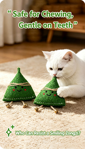 Juguete para Gatos con Forma de Zongzi, con Hierba Gatera y Campanas, Juguete Seguro para Masticar y Limpiar los Dientes, de Fibra Vegetal Natural, para Gatos - Product Image 5