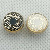 Kancing Logam Emas Cantik Custom Grosir untuk Pakaian / Tas
