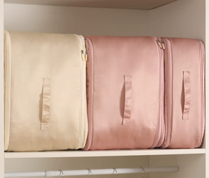 Cubo de Almacenamiento para Edredones, Bolsa de Almacenamiento para Ropa de Cama, 54x42x60cm, Organizador de Tela Autoadhesivo - Product Image 6