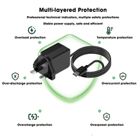 Chargeur Consommateur CP0181 18W avec Prise EU, Sortie 5V/3A, Protection OVP/OCP, Matériau Ignifuge PC pour Boîtier TV/Lecteur CD