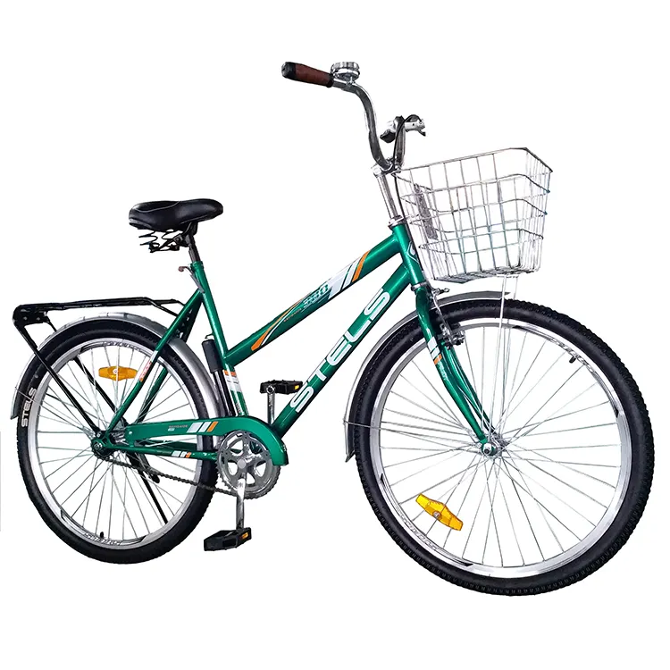 से शहर बाइक साइकिल फैक्टरी के लिए महिलाओं के लिए OEM महिला बाइक सस्ते कीमत अच्छी गुणवत्ता बाइक नीला काला सामने टोकरी के साथ
