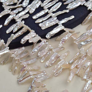 Perlas Sueltas de Agua Dulce Naturales sin Semilla, Tipo Panax Notoginseng, Forma de Pétalo, Barrocas, 1086, 5-20 mm, Luz Intensa - Product Image 4