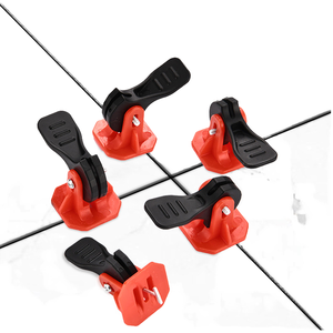 Système de nivellement automatique de carreaux Spin Doctor de type T, en acier, design moderne, garantie à vie pour les carreaux des bâtiments de bureaux - Product Image 1