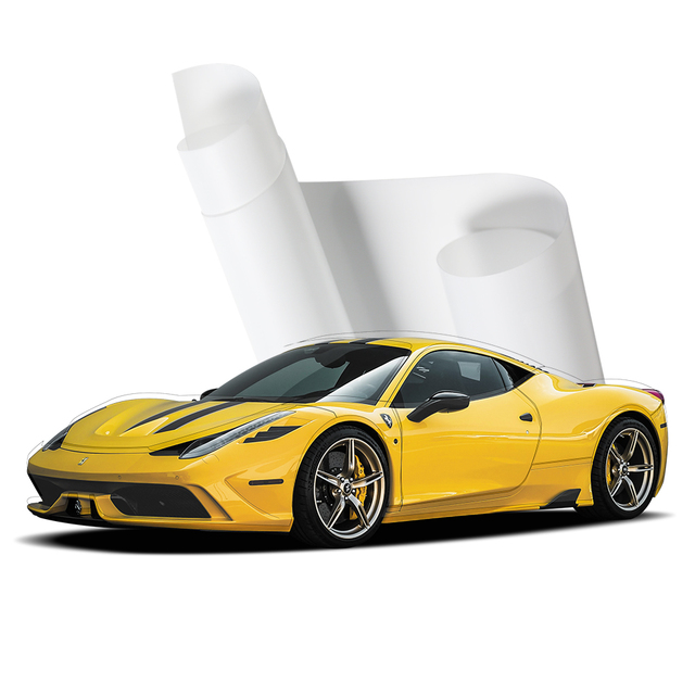 Moben 7.5Mil Glossy TPU PPF Anti-yellowing Car Paint Protection Film Instant Healing Anti-Scratch Clear Bra 1.52x15m Roll
