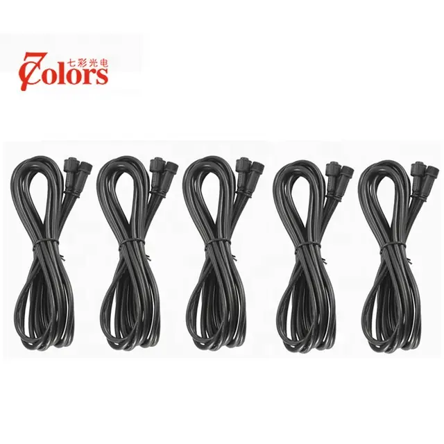 1meter/2meter/3meter IP67 Waterproof Extension Cable/Connect Wire/Power Cord for RGB /RGBW single Color LED Light