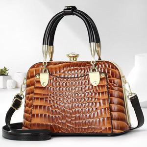 Sac Coquille Femme 2026 Nouvelle Tendance Sac à Main en Cuir Brillant Motif Crocodile Sac Bandoulière Unique - Product Image 5