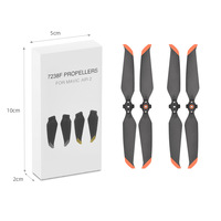 Pour Royal AIR 2S & Mavic Air 2 : Hélices 7238F en PC, Accessoires, Réduction du Bruit Silencieuse