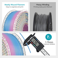 Filament PLA SUNLU Nouvelle Arrivée Couleur Arc-en-ciel 1,75 mm Filament d'Imprimante 3D Filament PLA