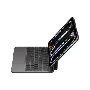 Funda Inteligente 2024 para iPad Pro 11/13, Funda con Teclado Mágico Inalámbrico de Aleación de Aluminio con Retroiluminación RGB para iPad Air 11/13 - Product Image 4