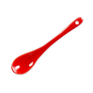 ช้อนกาแฟสีลูกกวาดสุดสร้างสรรค์ ด้ามเซรามิก ช้อนสแตนเลส สีพื้น ทรงกลม ใช้สำหรับดื่มกาแฟเดี่ยวๆ ของขวัญสำหรับใช้ในบ้าน - Product Image 2