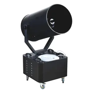 High Power 3000W Moving Head Artificial Snow Cannon Machine For Party Events Stage Effect Indoor Outdoor