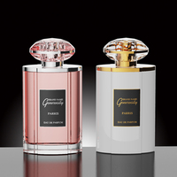 Flacon de parfum en verre de luxe personnalisable avec boîte OEM 30ml 50ml 200ml, bouchon magnétique et impression de logo personnalisée disponible