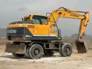 Excavatrice sur pneus Hyundai 150W 150W-9T, 99% neuve, composants moteur, pompe, PLC, boîte de vitesses, excavatrices Hyundai 150W-9 R150W-7 210W-9 - Occasion - Product Image 3