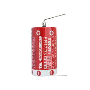 Batería de Litio <span class=keywords><strong>Maxell</strong></span> ER17/33 <span class=keywords><strong>3.6V</strong></span> 2/3A 1600mAh Apta para PLC Servo CNC Máquina Herramienta Programadores - Product Image 6