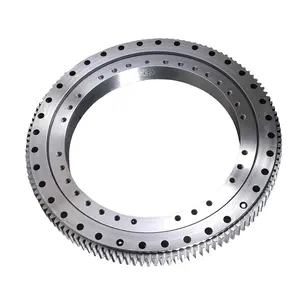 China supplier Non-gear and External gear and Internal gear Lazy susan Three-row Roller Slewing