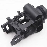 Prototypage rapide électrique OEM, usinage CNC, acier inoxydable, couvercle en plastique, perçage, électroérosion à fil, prototype à prix abordable