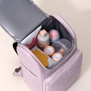 Hochwertiger Wasserdichter Modischer Tragbarer Isolierter Polyester-Rucksack Neue Großraumige Mutter-<span class=keywords><strong>Baby</strong></span>-Reisetasche - Product Image 4