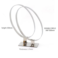 Support de ceinture réglable en acier inoxydable, design écologique, boucles détachables, couleur personnalisable pour surface polie, facile à utiliser