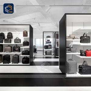 Equipaje de lujo Tienda de accesorios de exhibición Maleta moderna Sala de exposición Estantería de pared Bolsa de viaje Estantes de exhibición - Product Image 6