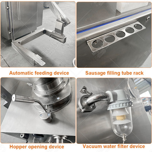 Máquina Automática para Rellenar Salchichas MY, Rellenadora de Salchichas al Vacío, Máquina Industrial para Hacer Salchichas, Precio - Product Image 4