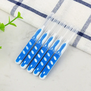 Brosse à dents interdentaire en forme de I d'usine de Chine soins dentaires brosse en plastique de nettoyage des dents - Product Image 3