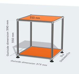 Armoire de rangement modulaire pliable grande capacité - Étagères de bureau et d'appartement en acier inoxydable, design moderne, certifiées pour le stockage en vrac - Product Image 1
