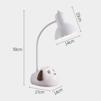 Lampe de lecture LED pliable de style dessin animé moderne pour bureau, protection oculaire, vente en gros usine