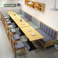 BFP — ensemble de Table de salle à manger de Style moderne, personnalisé, mobilier de Restaurant avec chaises