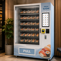 JOYVEND Best-seller en Europe Distributeur automatique de repas frais Distributeur automatique de cupcakes Distributeur automatique de bentos Distributeur automatique de sushis
