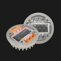 Offre Spéciale sécurité routière led oeil de chat led réfléchissant camion led feux de position latéraux led solaire goujon de route carré lumière de goujon de route
