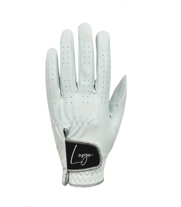 Gants de golf en cuir PU Lgo personnalisés Gants de golf souples, durables et flexibles, étanches à la pluie - Product Image 1