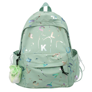 Nueva Mochila con Estampado de Letras, Mochila Pequeña y Versátil, Hermosa Mochila Escolar para Mujer, Mochila Escolar Grande para <span class=keywords><strong>Adolescentes</strong></span> - Product Image 5